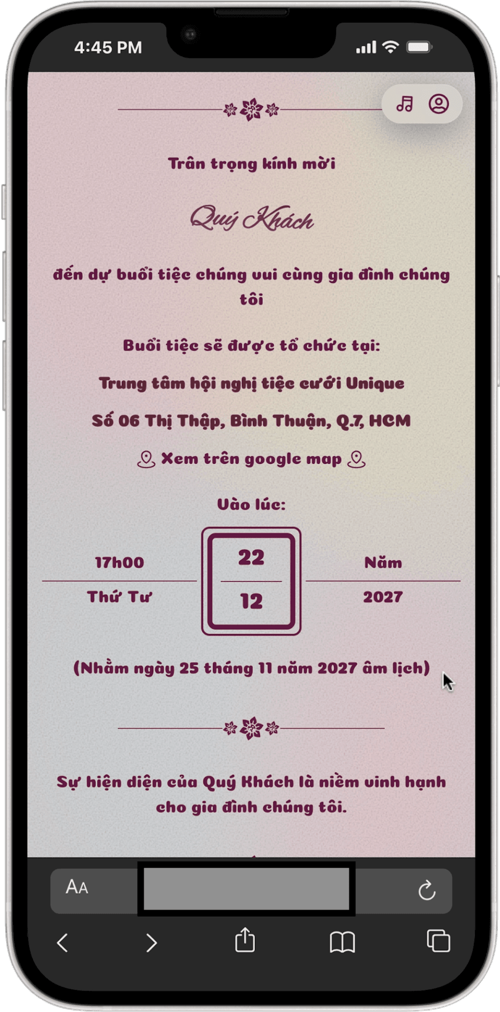 Thiệp cưới Hồng Duyên - Ảnh 2