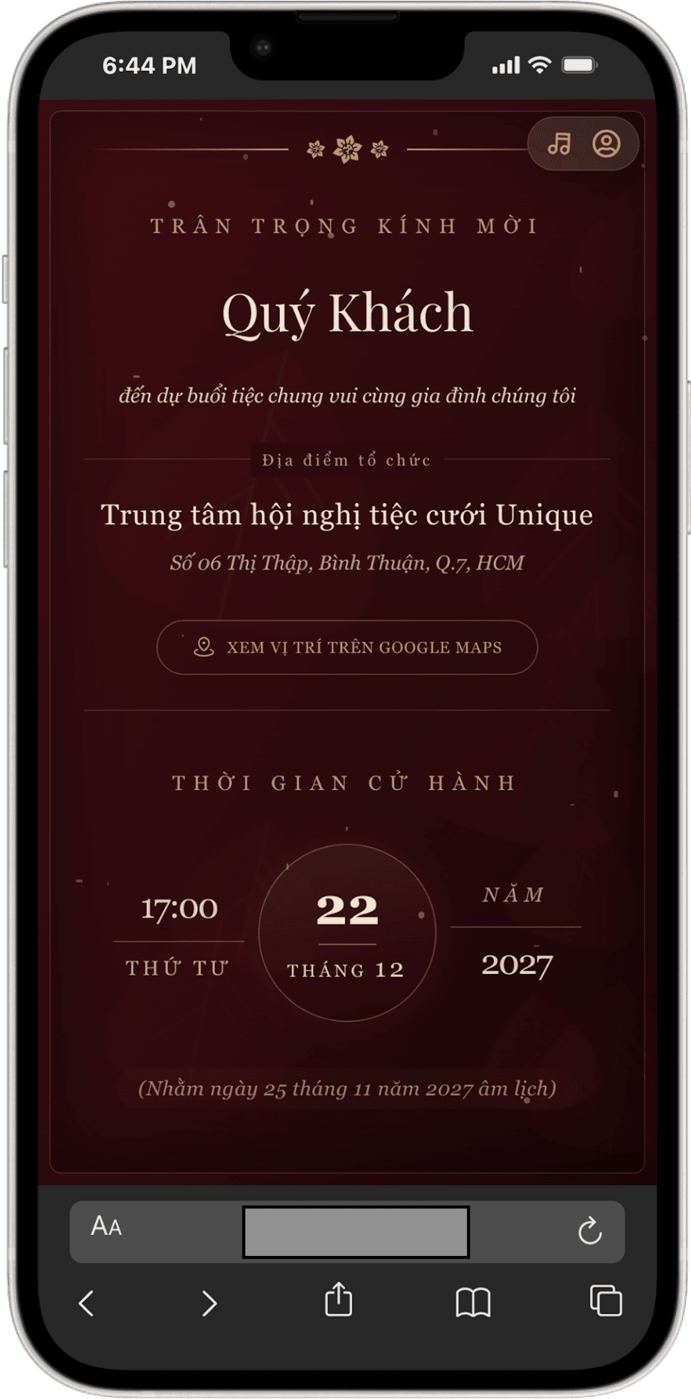 Thiệp cưới Hoàng gia - Ảnh 2